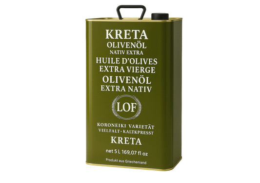 Kreta LOF griechisches Olivenöl 5 Liter extra nativ Kanister