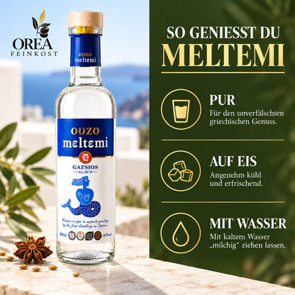 griechischer Ouzo Meltemi Gatsios 200ml