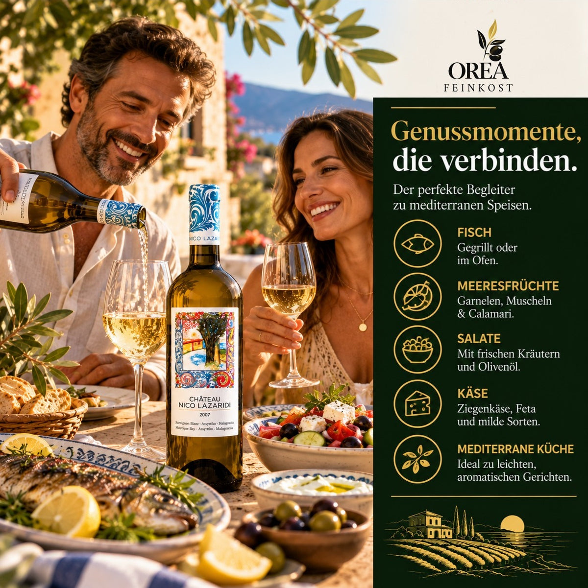 Nico Lazaridi Château Weißwein 750 ml
