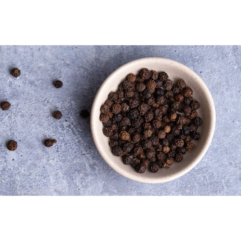 Pfefferkörner Schwarz ganz - Gewürz 50g