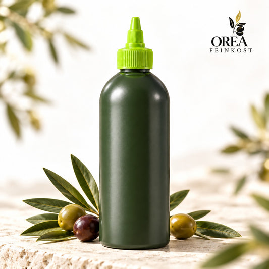 OREA DAILY Olivenöl – Mild-fruchtiges Olivenöl aus Kreta Extra Nativ in Squeeze Flasche 500ml