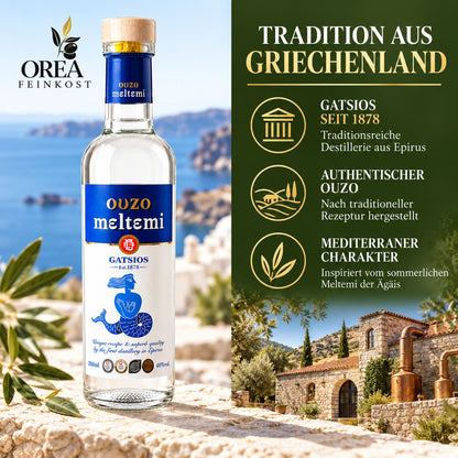 griechischer Ouzo Meltemi Gatsios 200ml
