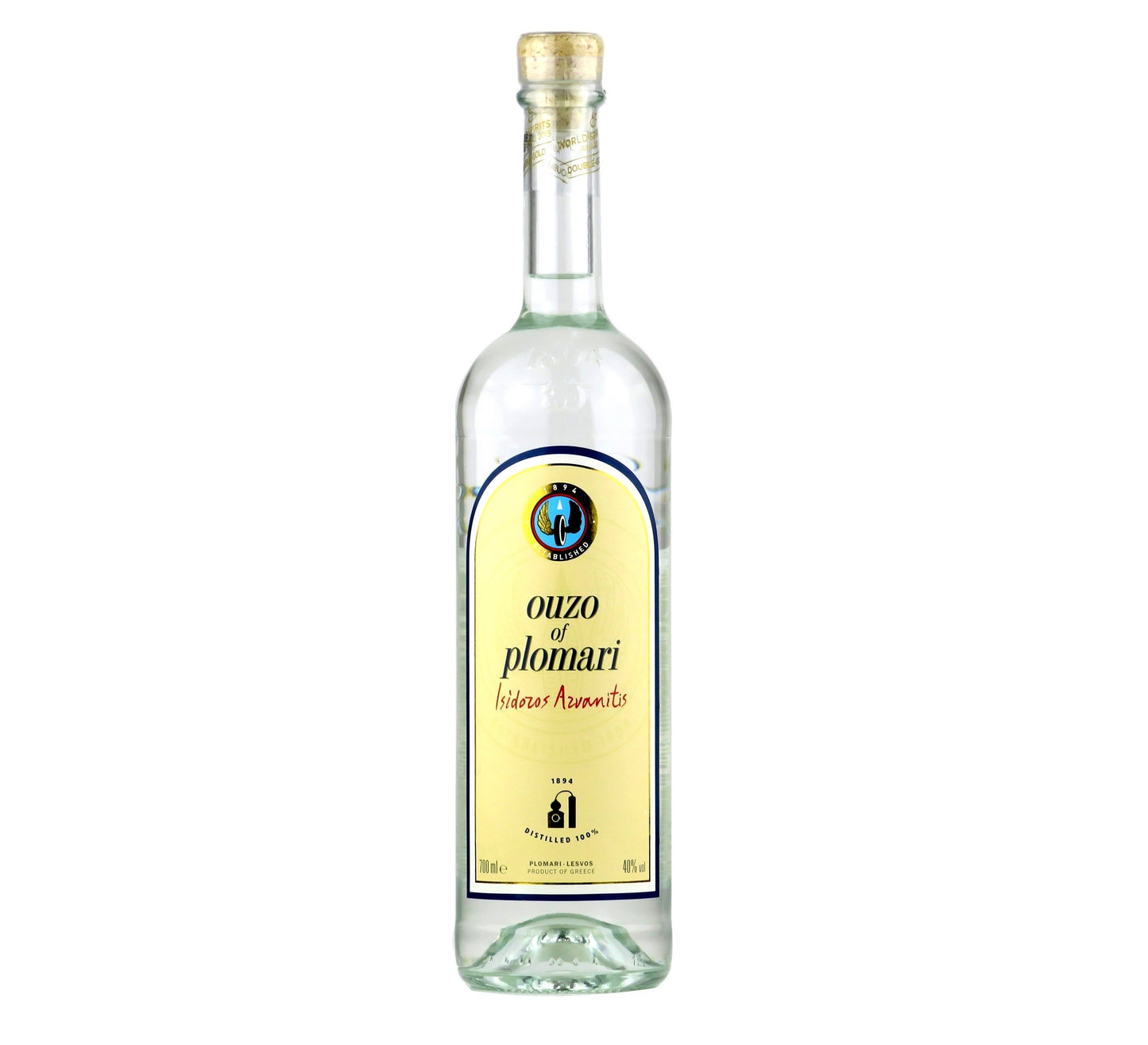 Ouzo of Plomari - Original griechischer Ouzo - 700ml