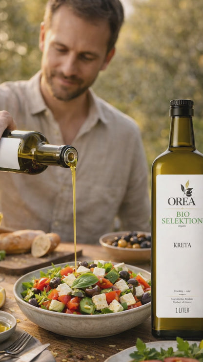 OREA Bio Olivenöl Extra Nativ aus Kreta – 1L Koroneiki (Ernte 2025/26) | Frisch abgefüllt - ausverkauft