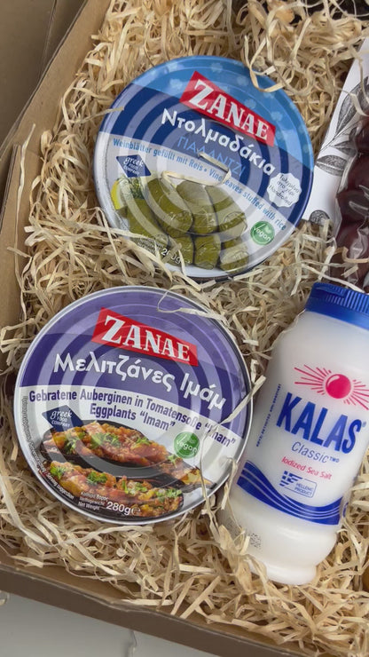 Imiglykos Rotwein Geschenkbox – Weihnachtliche Geschenk, Weingeschenk, Präsentkorb