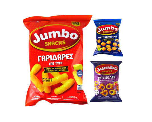 Probierset 3x Jumbo Snacks Flips