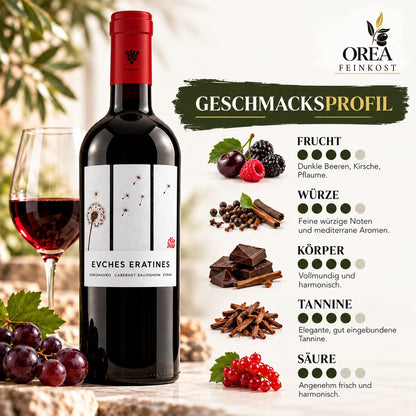 Evches Eratines Rotwein 0,75l – Xinomavro • Cabernet Sauvignon • Syrah | Griechenland