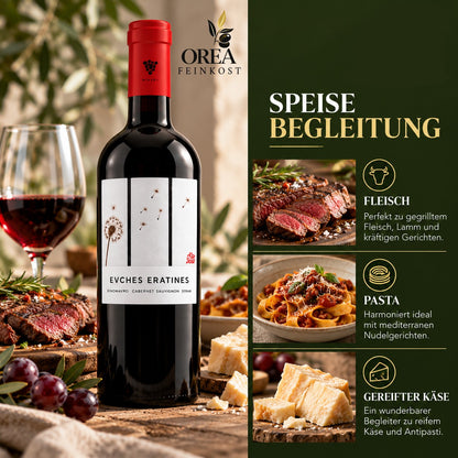 Evches Eratines Rotwein 0,75l – Xinomavro • Cabernet Sauvignon • Syrah | Griechenland