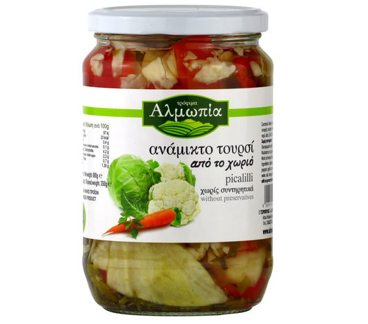 Toursi - eingelegtes Gemüse Pikant 350g