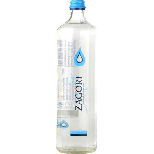ZAGORI Mineralwasser still 1 Liter Glasflasche